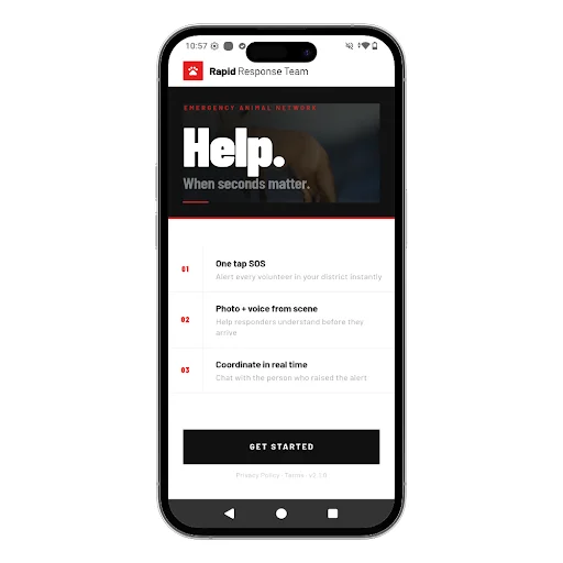 Download Rapid Response Terbaru – Aplikasi SOS Penyelamat Hewan description image 1