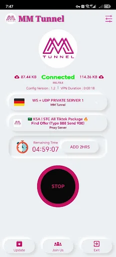 Download MM Tunnel Terbaru – VPN Cepat & Aman Gratis description image 2