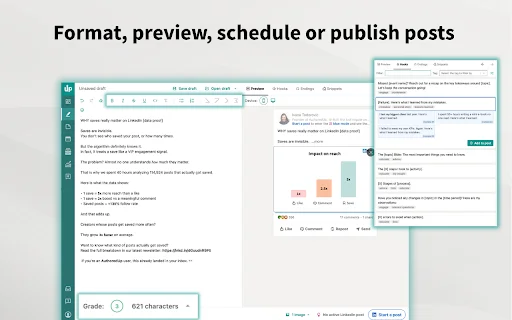 AuthoredUp: Alat LinkedIn Terbaik untuk Kreator Konten – Unduh Gratis description image 2