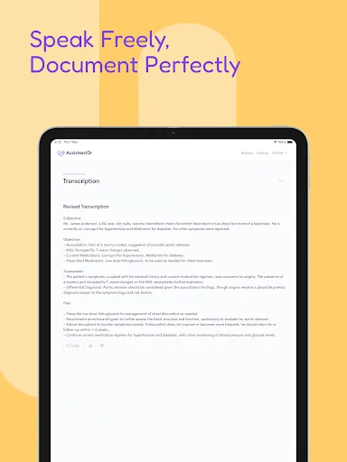 Download Assistant Dr. – Medical Scribe Terbaru – Catatan SOAP AI description image 11