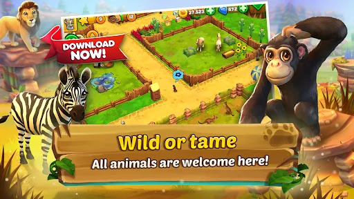 Download Zoo 2: Animal Park Terbaru – Game Simulasi Kebun Binatang description image 3