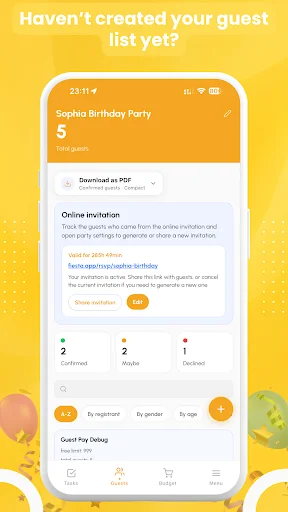 Download Fiesta: Party Invitation Plan Terbaru – Undangan Digital description image 1