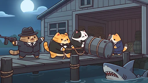 Download Cat Mafia : Idle Tycoon Games Terbaru – Game Simulasi Kucing description image 6