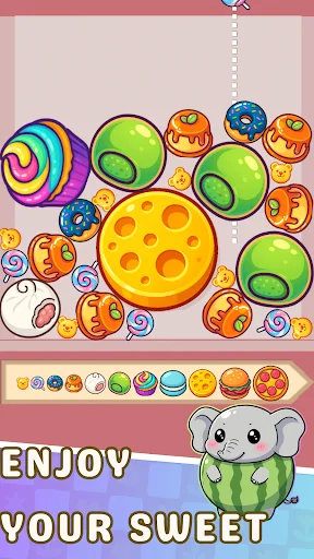 Download Fruit Drop Satisfy-Juicy Merge Terbaru – Game Puzzle Seru description image 6