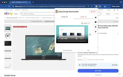 eBay Image Downloader: Unduh Gambar & Video eBay 1 Klik description image 3
