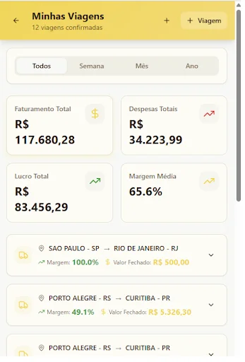 Download Zé Boléia Terbaru – Kalkulator Pengiriman & Kontrol Trip description image 1