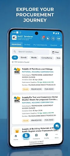 Download NeST Tenderer Terbaru – Solusi Pengadaan Barang & Jasa description image 7