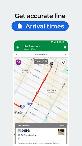Download Moovit Terbaru – Panduan Transportasi Umum Terbaik description image 2