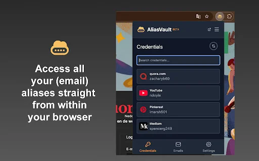 Download AliasVault Terbaru – Password Manager & Email Alias description image 2