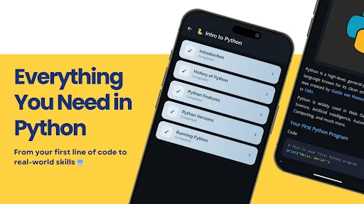 Download Learn Python: Quiz & More – Belajar Coding Gratis description image 4
