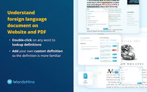WordsMine: Tingkatkan Kosakata Bahasa Inggris Anda dengan Mudah description image 3