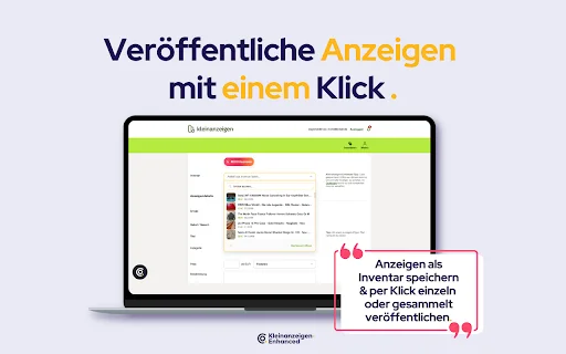 Download Kleinanzeigen-Enhanced – Hemat Waktu & Jualan Efektif description image 1