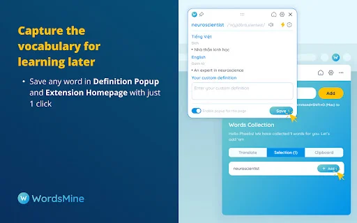 WordsMine: Tingkatkan Kosakata Bahasa Inggris Anda dengan Mudah description image 4