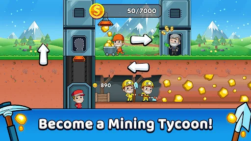 Download Idle Miner Tycoon Terbaru – Game Simulasi Tambang Seru description image 1