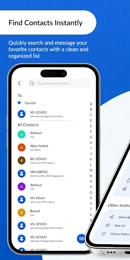 Download Messages – SMS & Chat Manager Terbaru – Aplikasi SMS Aman description image 4